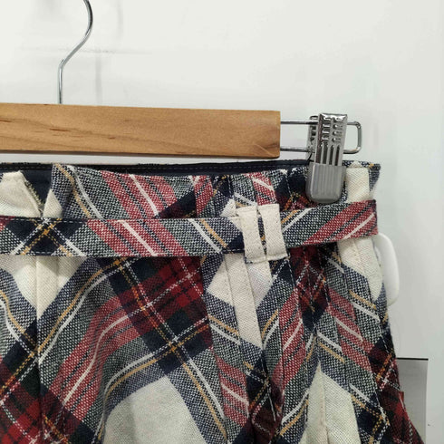 バーバリーブルーレーベル BURBERRY BLUE LABEL チェックプリーツミニワンピース レディース EUR:38