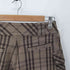 バーバリーブルーレーベル BURBERRY BLUE LABEL ポイントロゴ刺繍チェックショートパンツ レディース EUR:38