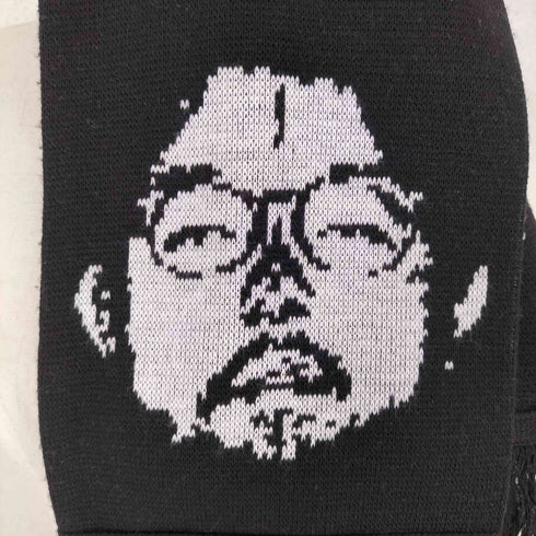 ニシモトイズザマウス NISHIMOTO IS THE MOUTH ロゴプリントマフラー メンズ