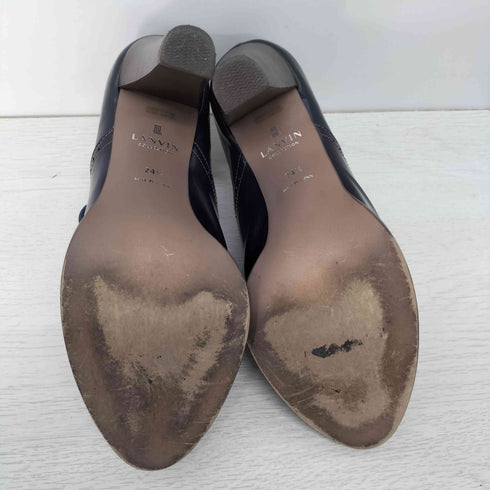 ランバン LANVIN エナメルヒールパンプス レディース JPN:24.5