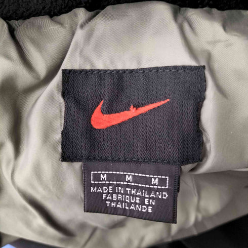 ナイキ NIKE 00s 袖スウッシュ刺繍中綿ジップジャケット メンズ m