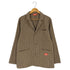 クックマン COOKMAN LAB.JACKET WOOL MIX STRIPE ラボジャケット ウールミックス ストライプ メンズ JPN:M