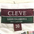 クリーブ CLEVE チェック パッチワーク ショーツ ショートパンツ メンズ 30