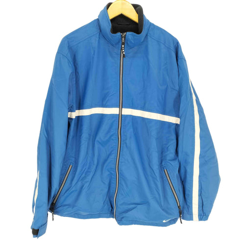 ナイキ NIKE 00s 裾スウッシュ ジップブルゾン メンズ L