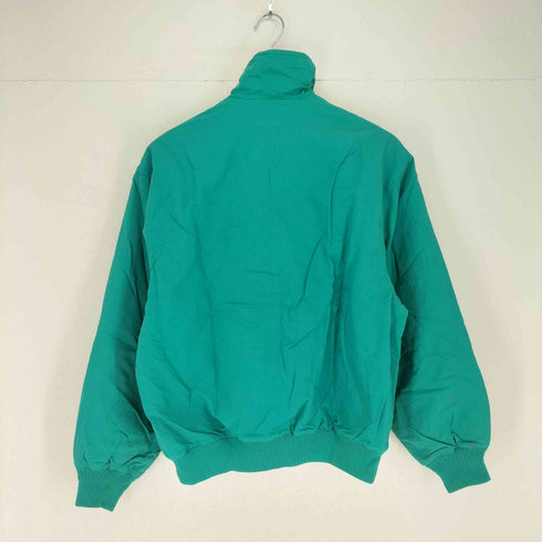 エディーバウアー Eddie Bauer 80S 黒タグ前期 ロゴパッチデザインジップブルゾン メンズ womens M