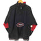 フィラ FILA フロントロゴ刺繍ナイロンハーフジップアップジャケット メンズ import:L