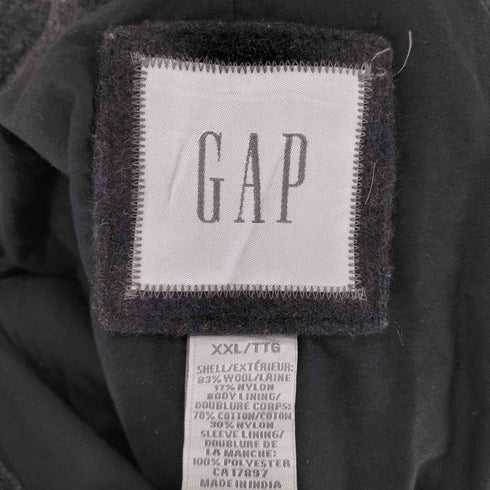 ギャップ Gap 00S OLD ウールステンカラーコート メンズ XXL