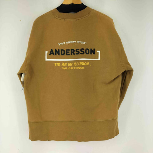 アンダースンベル Andersson Bell 両面プリントクルーネックスウェット メンズ JPN:L