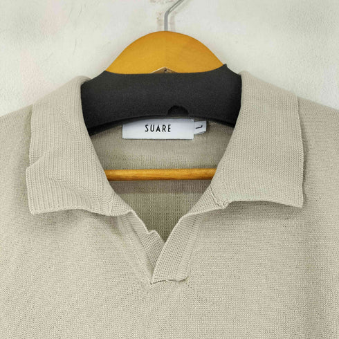 SUARE サマーニット S/S ポロシャツ メンズ JPN:L