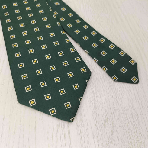 ラルフローレン RALPH LAUREN 総柄 シルクネクタイ メンズ