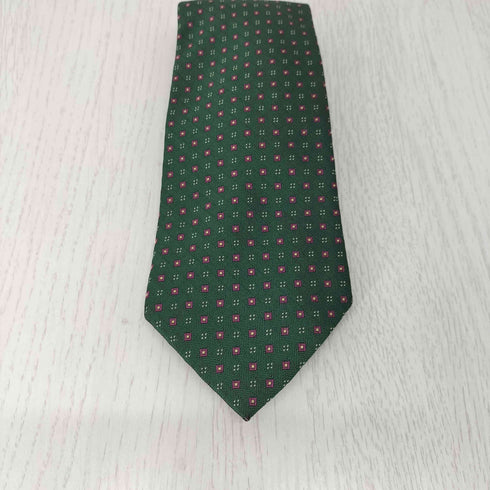 ラルフローレン RALPH LAUREN 総柄 シルクネクタイ メンズ