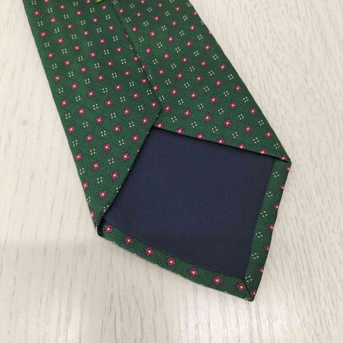 ラルフローレン RALPH LAUREN 総柄 シルクネクタイ メンズ