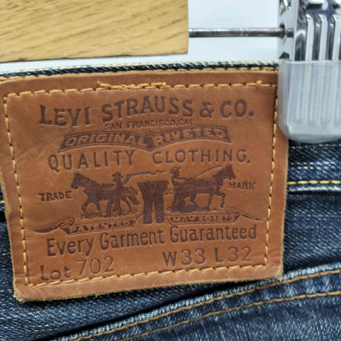 リーバイス LEVI STRAUSS&CO 702 ストレートデニムパンツ メンズ US:32-33 W33L32