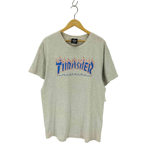 スラッシャー THRASHER ロゴプリント Tシャツ メンズ
