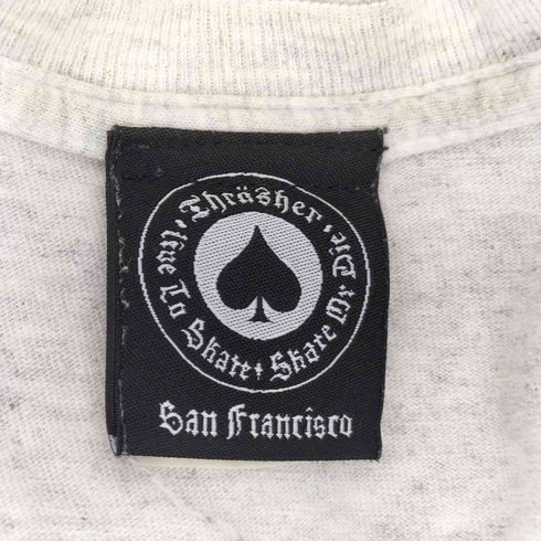 スラッシャー THRASHER ロゴプリント Tシャツ メンズ