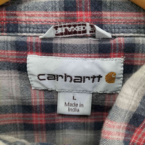 カーハート Carhartt RELAXED FIT チェック B.D L/S シャツ メンズ import:L