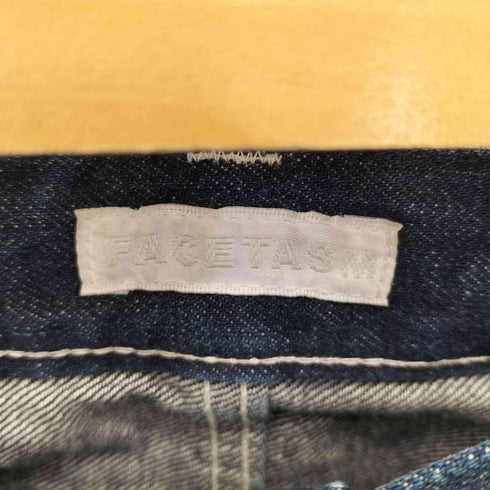 ファセッタズム FACETASM セルビッジ ジップフライデニムパンツ メンズ 5
