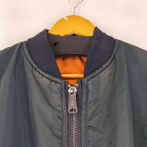 アルファインダストリーズ ALPHA INDUSTRIES MADE IN USA MA-1 フライトジャケット メンズ JPN:XXL