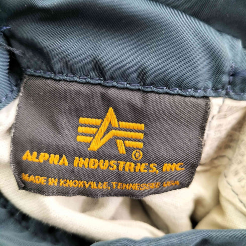 アルファインダストリーズ ALPHA INDUSTRIES MADE IN USA MA-1 フライトジャケット メンズ JPN:XXL
