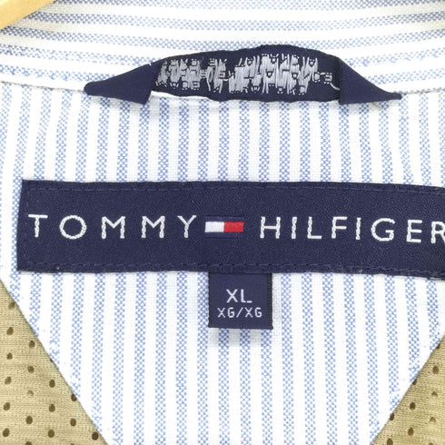 トミーヒルフィガー TOMMY HILFIGER ロゴ刺繍スイングトップジャケット メンズ JPN:XL