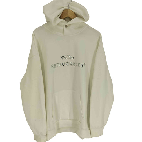 レサーカ Ressaca オーバーサイズ メタル ロゴ プリント プルオーバー パーカー ユニセックス レディース