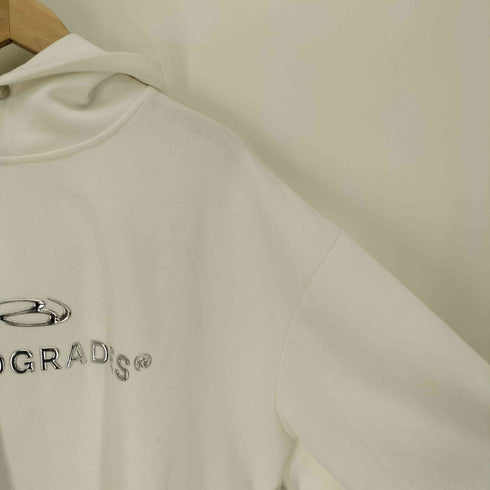 レサーカ Ressaca オーバーサイズ メタル ロゴ プリント プルオーバー パーカー ユニセックス レディース