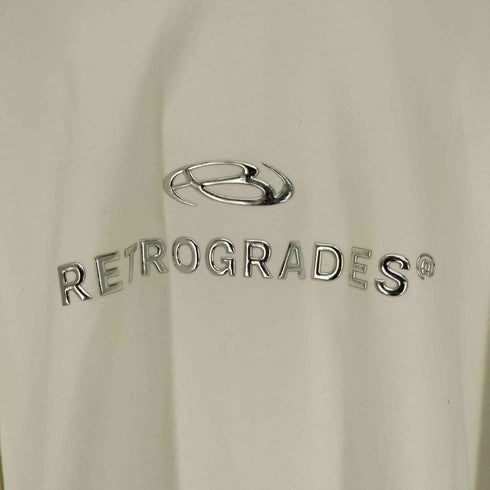 レサーカ Ressaca オーバーサイズ メタル ロゴ プリント プルオーバー パーカー ユニセックス レディース