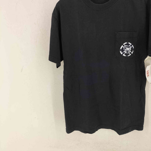 インディペンデント INDEPENDENT 90S~00S NHS社製 Skull Design T-Shirt メンズ import:M