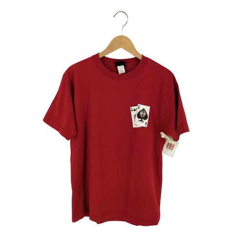 インディペンデント INDEPENDENT 90S~00S NHS社製 トランプロゴデザインT-Shirt メンズ import:M