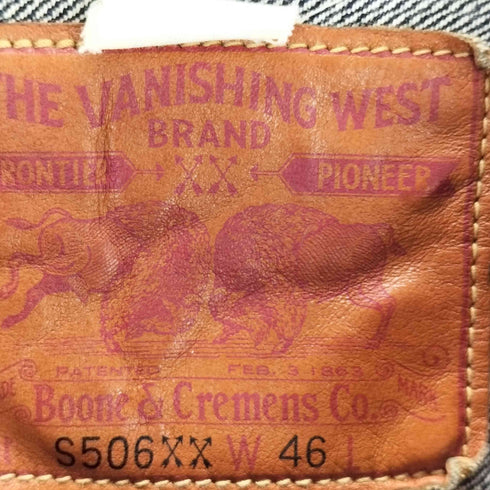THE VANISHING WEST FREEWHEELERSS 506XX 1944-45 大戦中期モデル メンズ 46