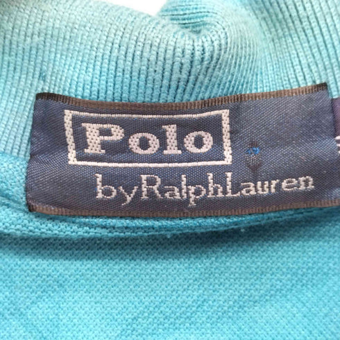ポロバイラルフローレン Polo by RALPH LAUREN 90S 刺繍 半袖ポロシャツ メンズ import:XL