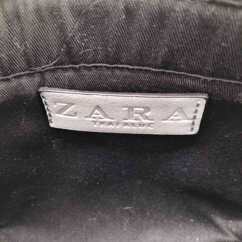 ザラ ZARA フラワースカラップ ショルダーバッグ レディース