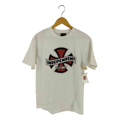 インディペンデント INDEPENDENT 90S~00S NHS社製 クロスロゴプリント T-Shirt メンズ import:M
