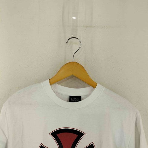 インディペンデント INDEPENDENT 90S~00S NHS社製 クロスロゴプリント T-Shirt メンズ import:M