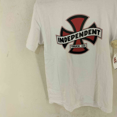 インディペンデント INDEPENDENT 90S~00S NHS社製 クロスロゴプリント T-Shirt メンズ import:M