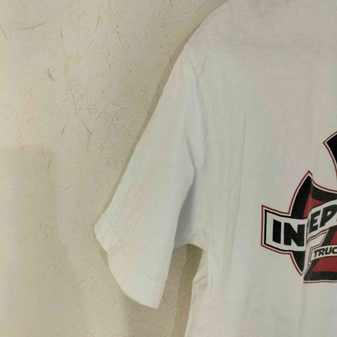 インディペンデント INDEPENDENT 90S~00S NHS社製 クロスロゴプリント T-Shirt メンズ import:M