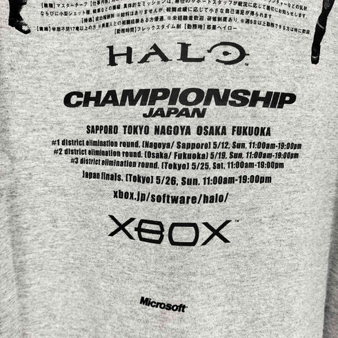 オールスポーツ ALL sport 90s USA製 HALO Xbox クルーネックTシャツ メンズ JPN:M