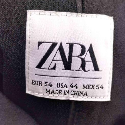 ザラ ZARA カモフラ テーラードジャケット メンズ 44