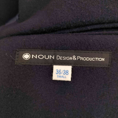 NOUN DESIGN & PRODUCTION フェルト地 3Bテーラードジャケット メンズ 36/38