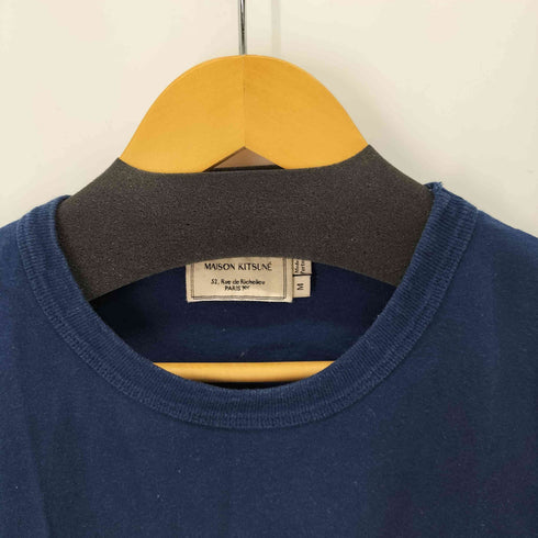 メゾンキツネ MAISON KITSUNE ブロンドロゴプリントカットソー メンズ JPN:M