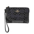 コーチ COACH パテントレザー コーナ ジップ ポーチ 小物入れ レディース