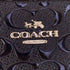 コーチ COACH パテントレザー コーナ ジップ ポーチ 小物入れ レディース