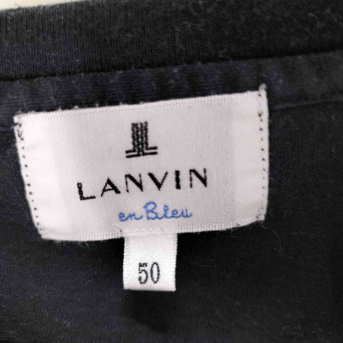 ランバンオンブルー LANVIN en Bleu レトロゲームプリント ポケットTシャツ メンズ JPN:50