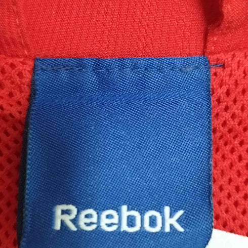 リーボック Reebok パイピング 刺繍 トラックジャケット メンズ import:XL