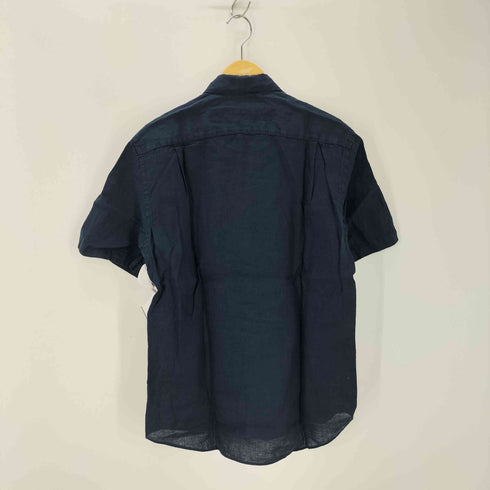 ムジルシリョウヒン 無印良品 リネン洗いざらし 半袖シャツ メンズ JPN:M