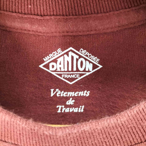 ダントン DANTON ロングスリーブクルーネックポケットTシャツ メンズ US:40
