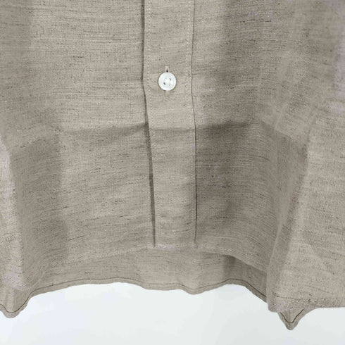 ムジルシリョウヒン 無印良品 ヘンプ洗いざらし 長袖シャツ メンズ JPN:M