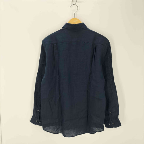 ムジルシリョウヒン 無印良品 ヘンプ洗いざらし 長袖シャツ メンズ JPN:M