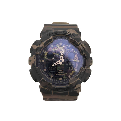 カシオ CASIO G-SHOCK GA-100CM-5AJF カモフラージュ アナデジ 腕時計 メンズ