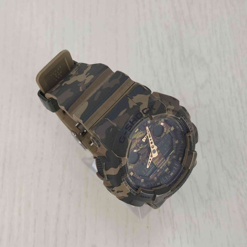 カシオ CASIO G-SHOCK GA-100CM-5AJF カモフラージュ アナデジ 腕時計 メンズ